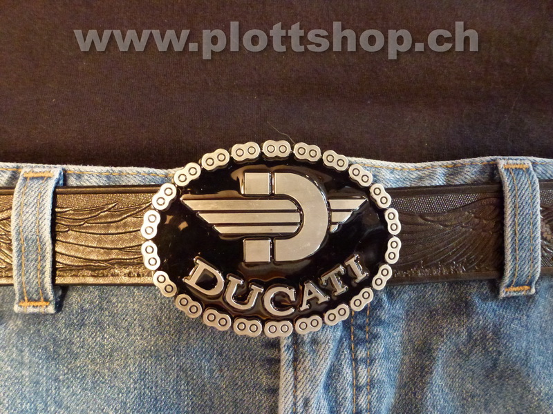 Plottshop Buckles & Belts, Schmuck, Bikershop, Pin, Decals, T